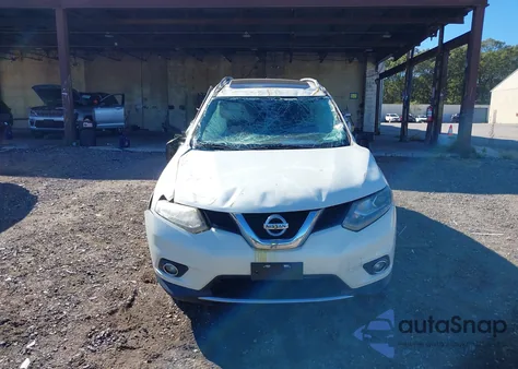2016 Nissan Rogue Sl z USA, uszkodzony, nr VIN 5N1AT2MV3GC799693